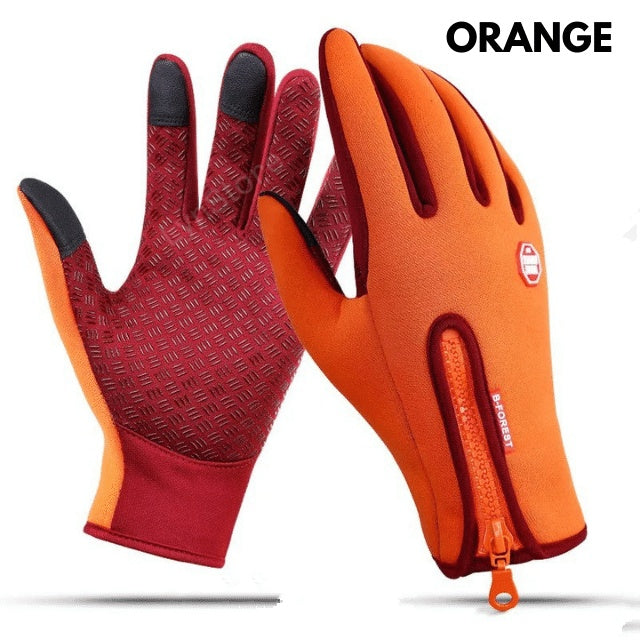 Waterproof Winter Gloves – Touchscreen Fleece Sports Gloves for Riding, Motorcycle, and Outdoor Activities