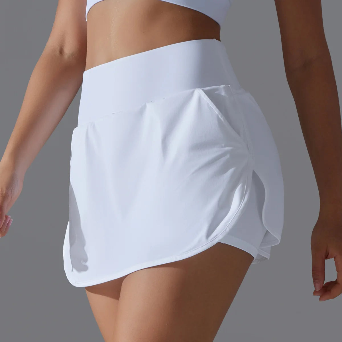 High-Waist Athletic Skirt – Outdoor Sports, Yoga, Tennis & Fitness Skirt