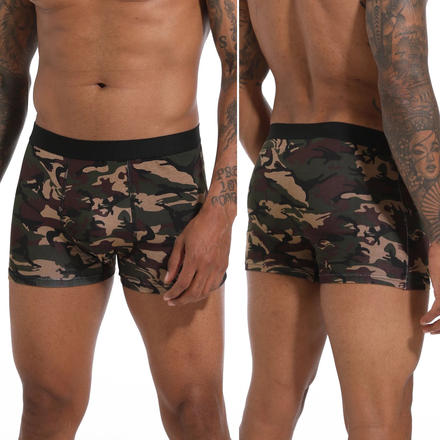 Men’s 6-Piece Cotton Boxer & Underwear Set – Premium Shorts for Home