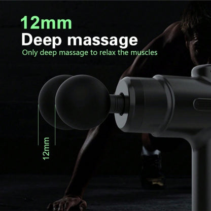 Deep Tissue Massage Gun – Handheld Percussion Massager with 8 Heads for Muscle Recovery & Pain Relief