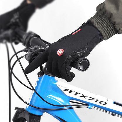 Waterproof Winter Gloves – Touchscreen Fleece Sports Gloves for Riding, Motorcycle, and Outdoor Activities