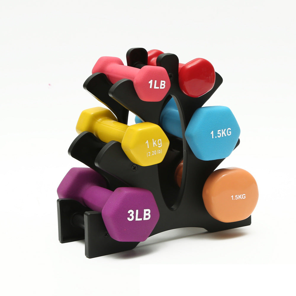 Home Fitness Dumbbell Rack – Compact Dumbbell Holder for Easy Storage