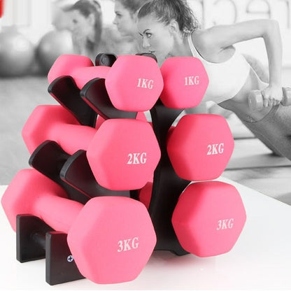 Home Fitness Dumbbell Rack – Compact Dumbbell Holder for Easy Storage