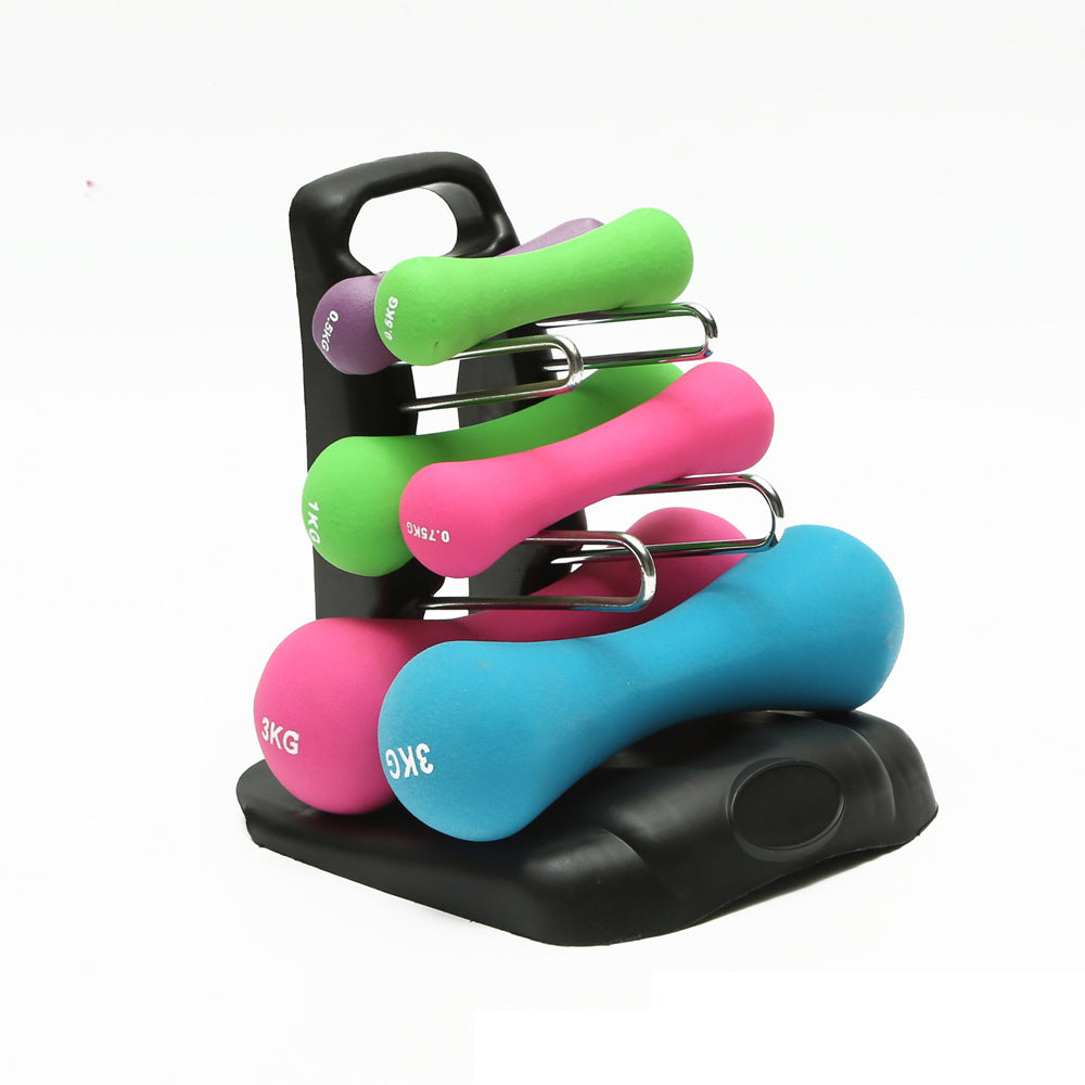 Home Fitness Dumbbell Rack – Compact Dumbbell Holder for Easy Storage