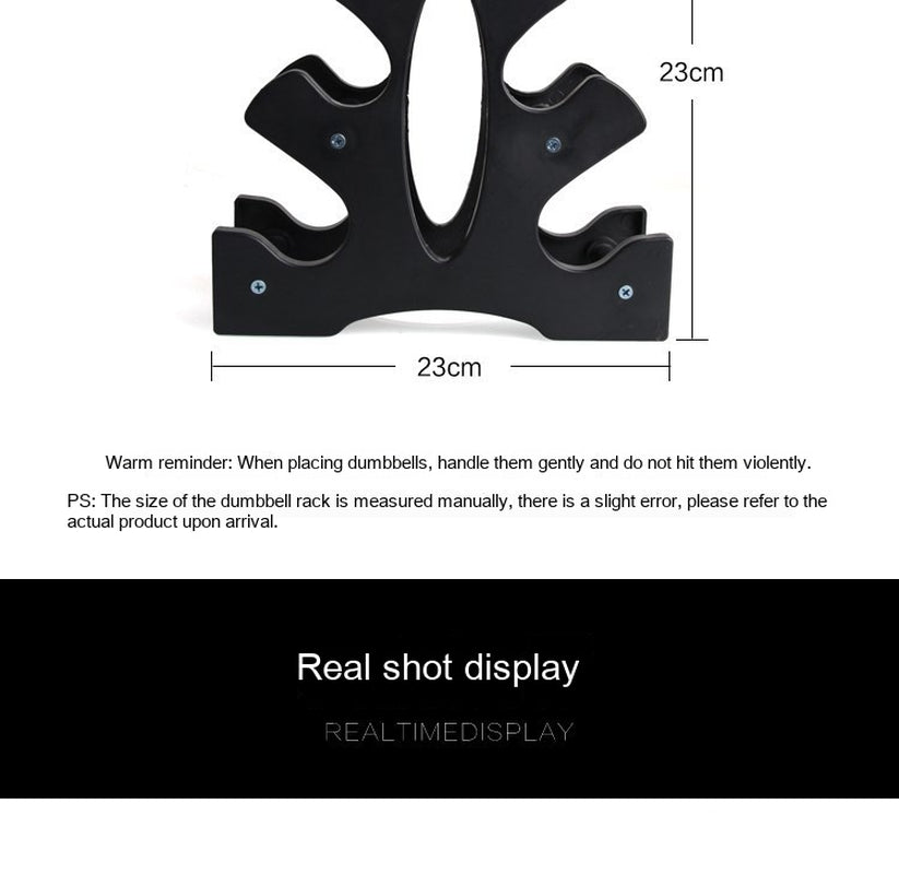 Home Fitness Dumbbell Rack – Compact Dumbbell Holder for Easy Storage