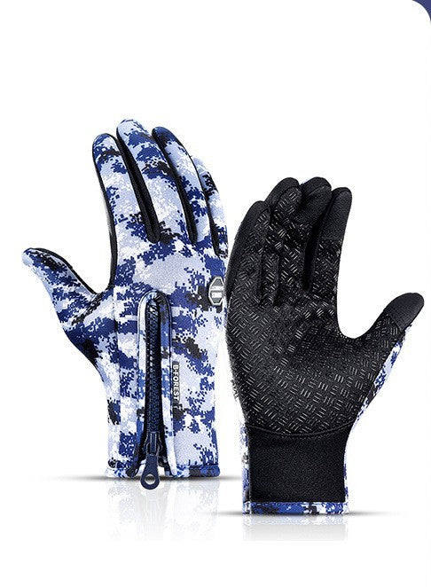 Waterproof Winter Gloves – Touchscreen Fleece Sports Gloves for Riding, Motorcycle, and Outdoor Activities