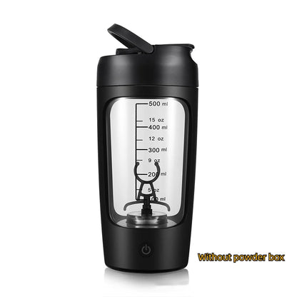 Portable Electric Protein Shaker Bottle 650ml – USB Rechargeable, Fully Automatic, BPA-Free, Smooth Mix