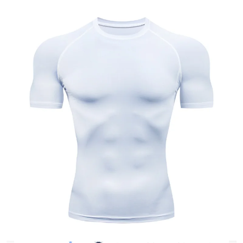 Men’s Long Sleeve Compression Top – Sports Base Layer for Basketball, Gym, Jogging & Fitness