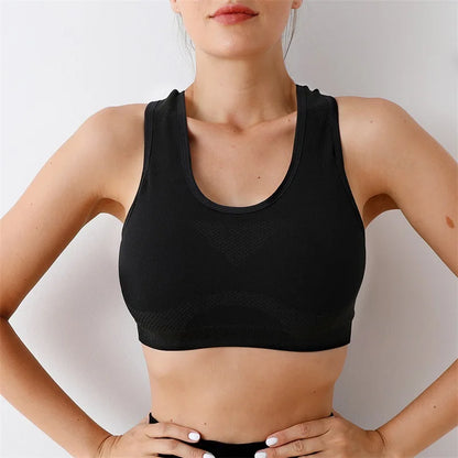 Seamless Gym Set for Women – Yoga Bra & Shorts, Fitness Activewear
