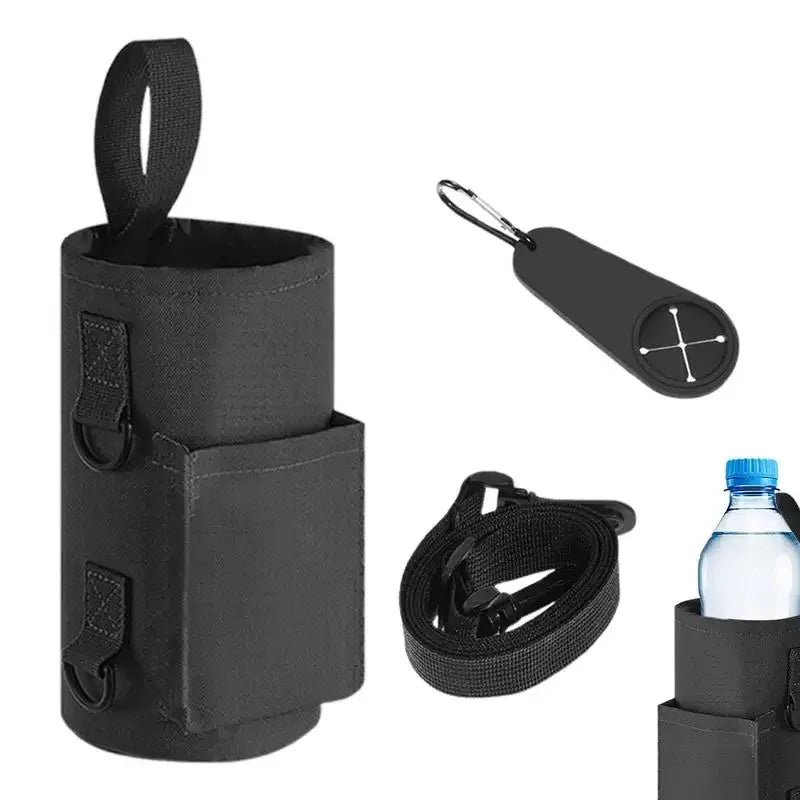 Magnetic Sling Bag for Gym Water Bottles - Non-Slip Portable Carrier for Fitness Accessories