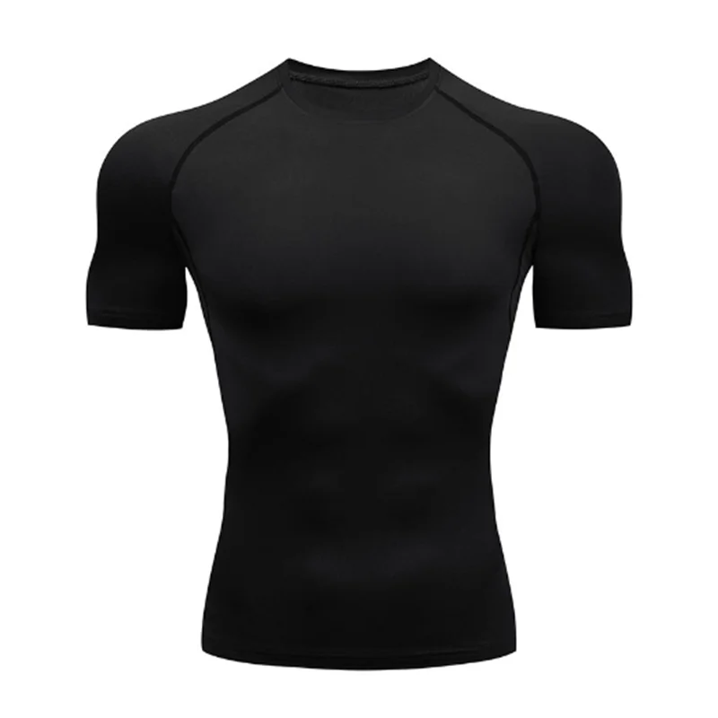 Men’s Long Sleeve Compression Top – Sports Base Layer for Basketball, Gym, Jogging & Fitness