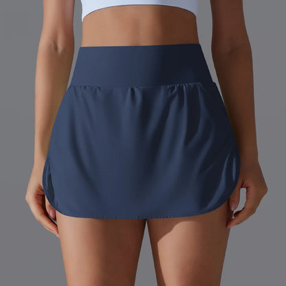 High-Waist Athletic Skirt – Outdoor Sports, Yoga, Tennis & Fitness Skirt