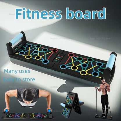 Multifunctional Push-Up Pole Set – Strength Training Tool for Full-Body Fitness at Home