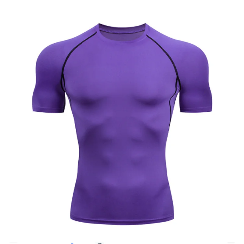 Men’s Long Sleeve Compression Top – Sports Base Layer for Basketball, Gym, Jogging & Fitness
