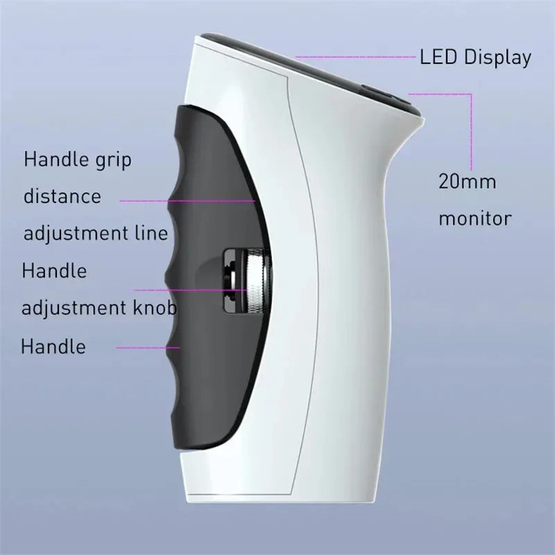 LED Hand Grip Strength Trainer – Digital Dynamometer for Forearm & Hand Exercise
