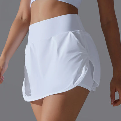 High-Waist Athletic Skirt – Outdoor Sports, Yoga, Tennis & Fitness Skirt