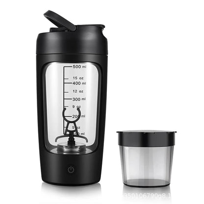 Portable Electric Protein Shaker Bottle 650ml – USB Rechargeable, Fully Automatic, BPA-Free, Smooth Mix