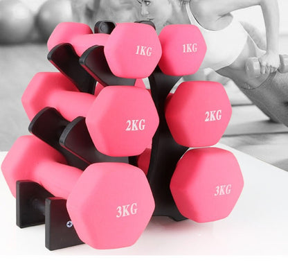 Home Fitness Dumbbell Rack – Compact Dumbbell Holder for Easy Storage