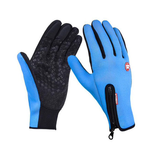 Waterproof Winter Gloves – Touchscreen Fleece Sports Gloves for Riding, Motorcycle, and Outdoor Activities