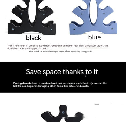 Home Fitness Dumbbell Rack – Compact Dumbbell Holder for Easy Storage